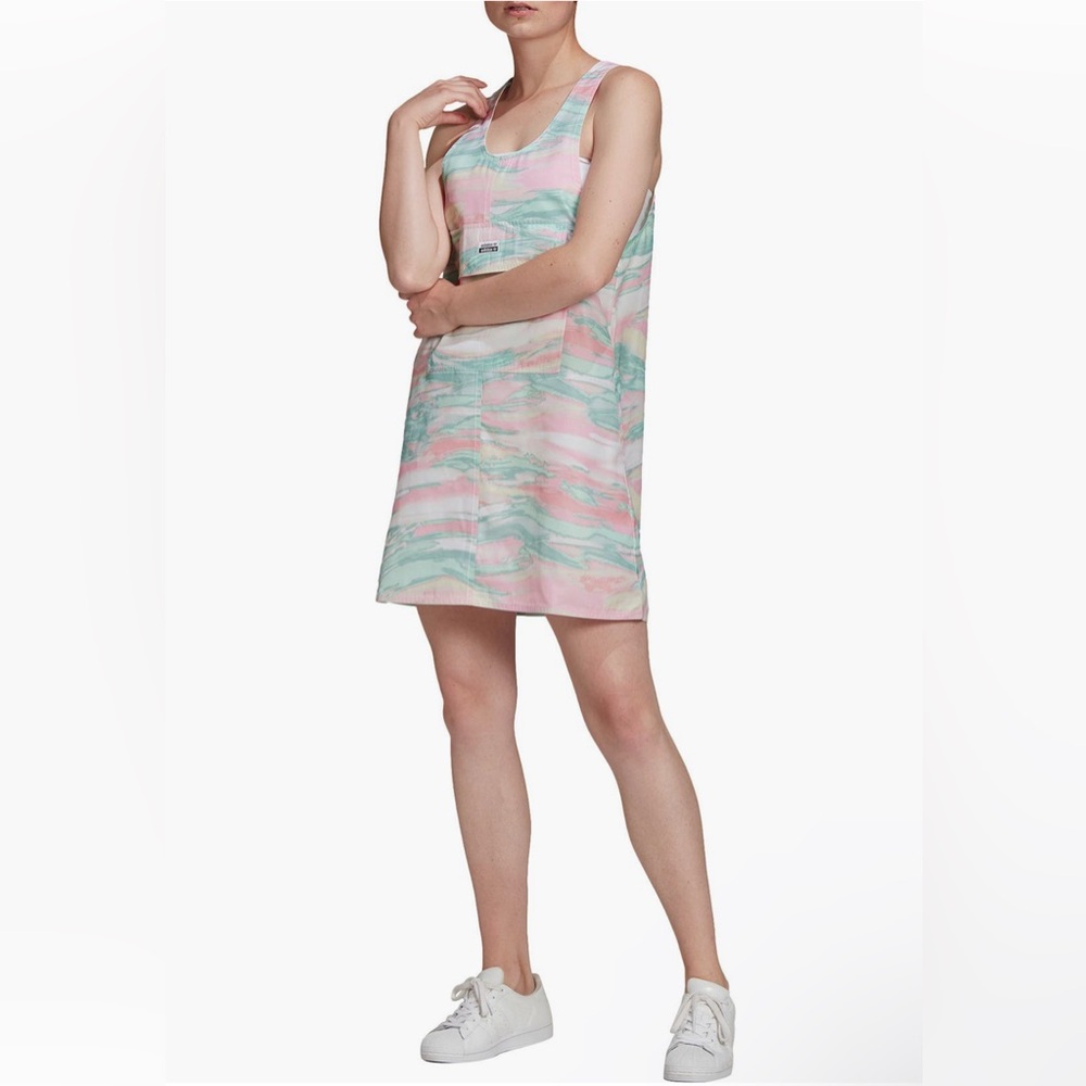Adidas Originals print tank dress